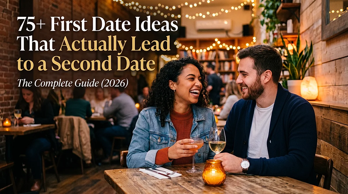 The Ultimate Guide to First Date Ideas: 250+ Activities for Every Vibe (2026)